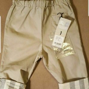 Burberry infant pants